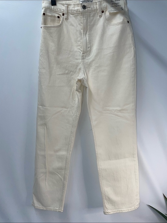 Abercrombie & Fitch Denim - ABERCROMBIE & FITCH ANKLE STRAIGHT ULTRA HIGH RISE JEANS FTL-06-010